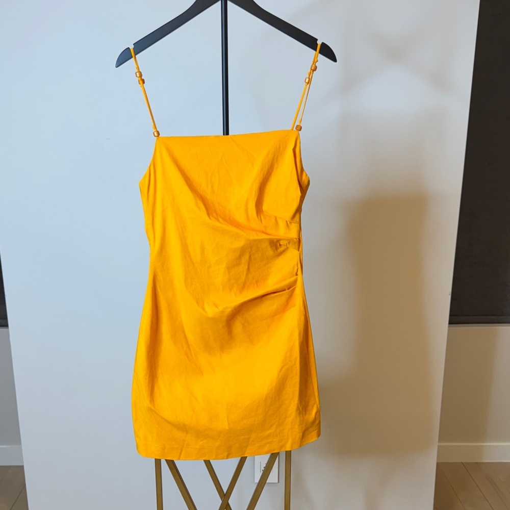 Zara Sunlit Yellow Dress